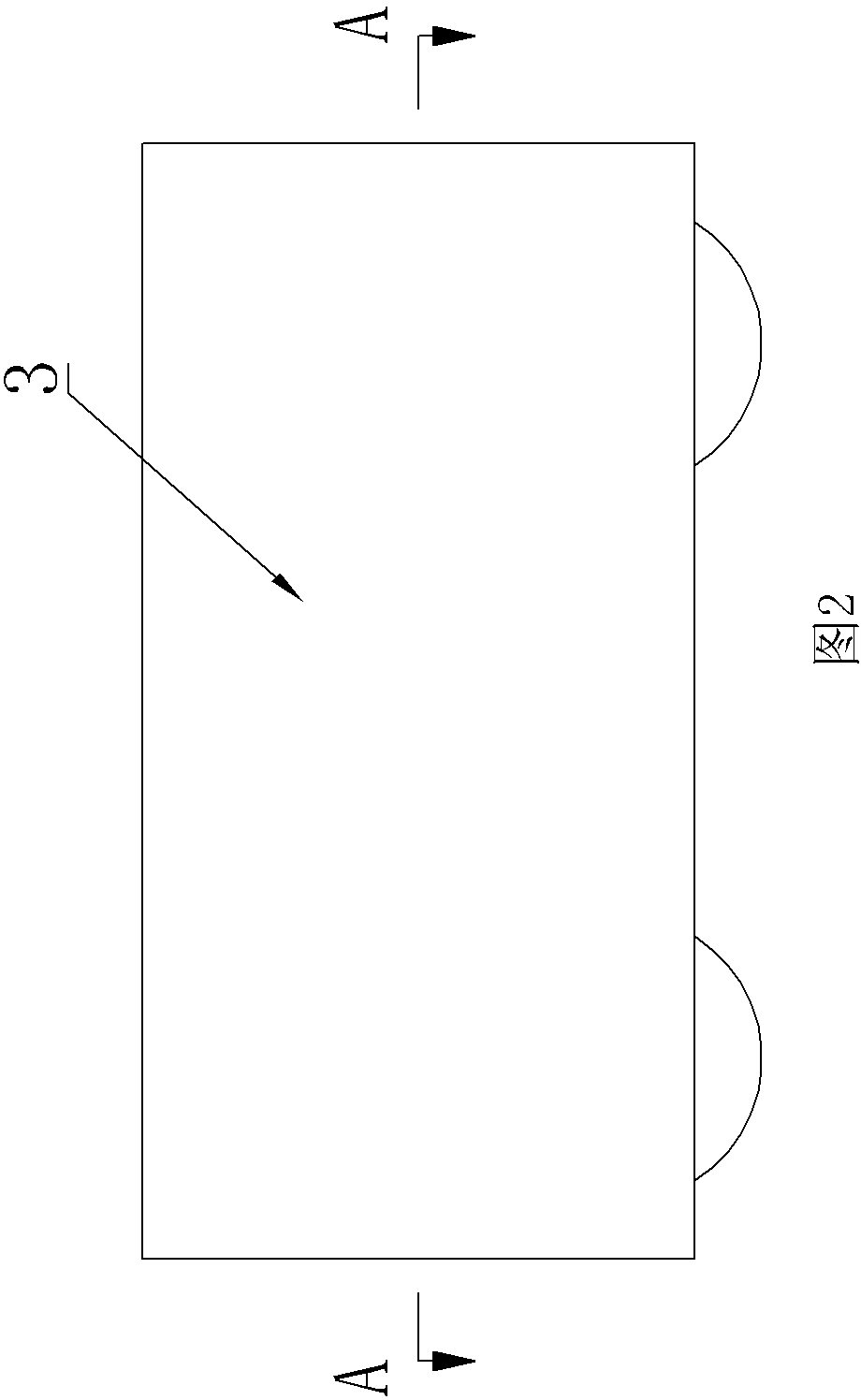 Cast-in-place concrete filling tire body