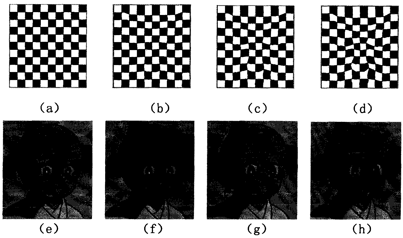 Method for deforming smart graph-driven grid image