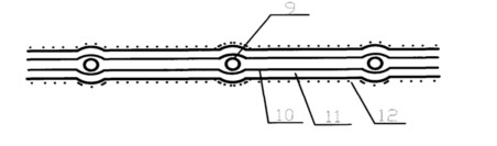 Snow-melting ice-thawing method of composite mesh grid