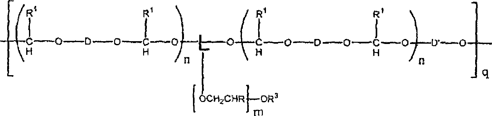 Peg-polyacetal and peg-polyacetal-poe graft copolymers and pharmaceutical compositions