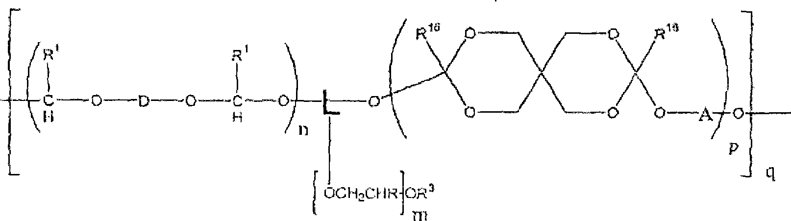 Peg-polyacetal and peg-polyacetal-poe graft copolymers and pharmaceutical compositions