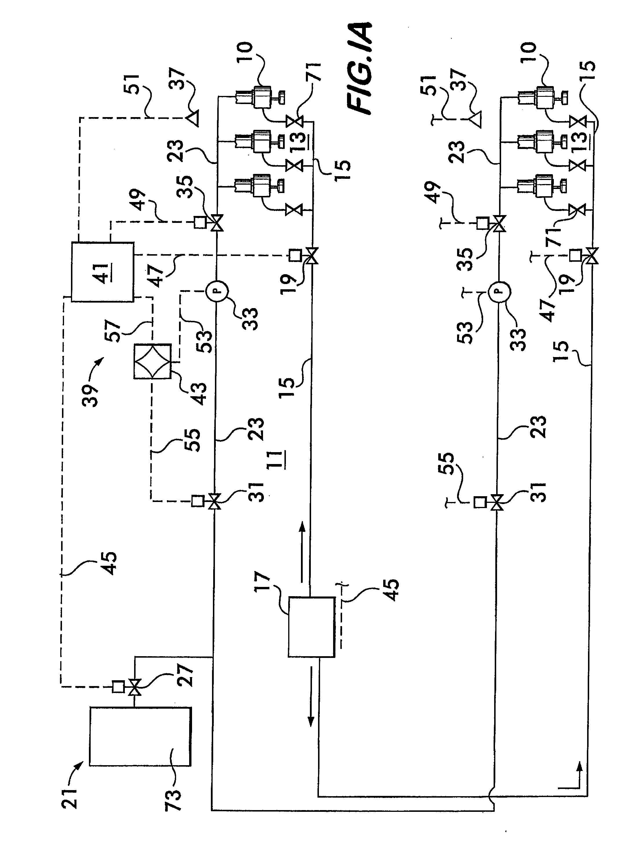 Dual extinguishment fire suppression system using high velocity low pressure emitters