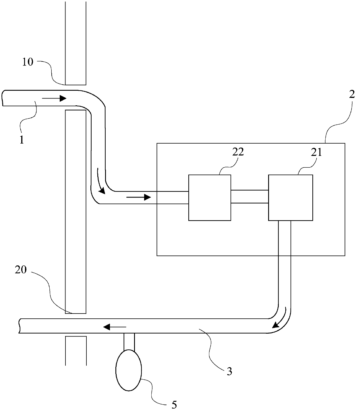 Pleuroperitoneal cavity effusion tumor removal and drainage device