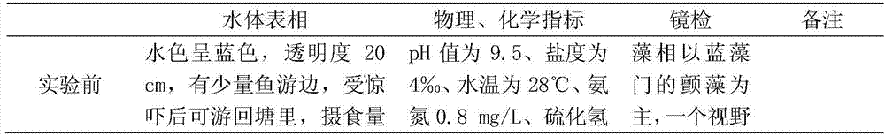 A kind of microecological preparation for inhibiting blue-green algae