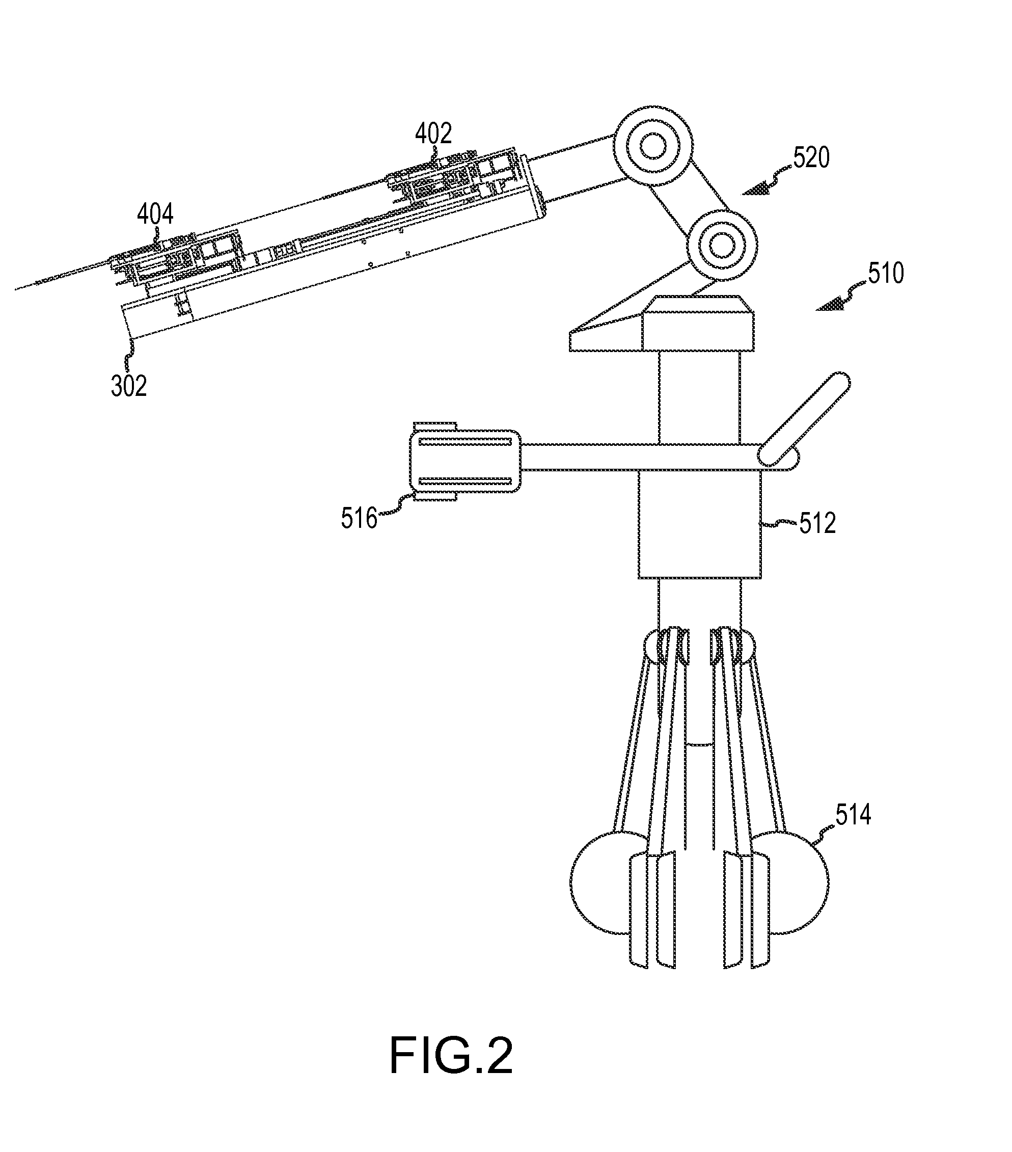 Proximity sensor interface in a robotic catheter system