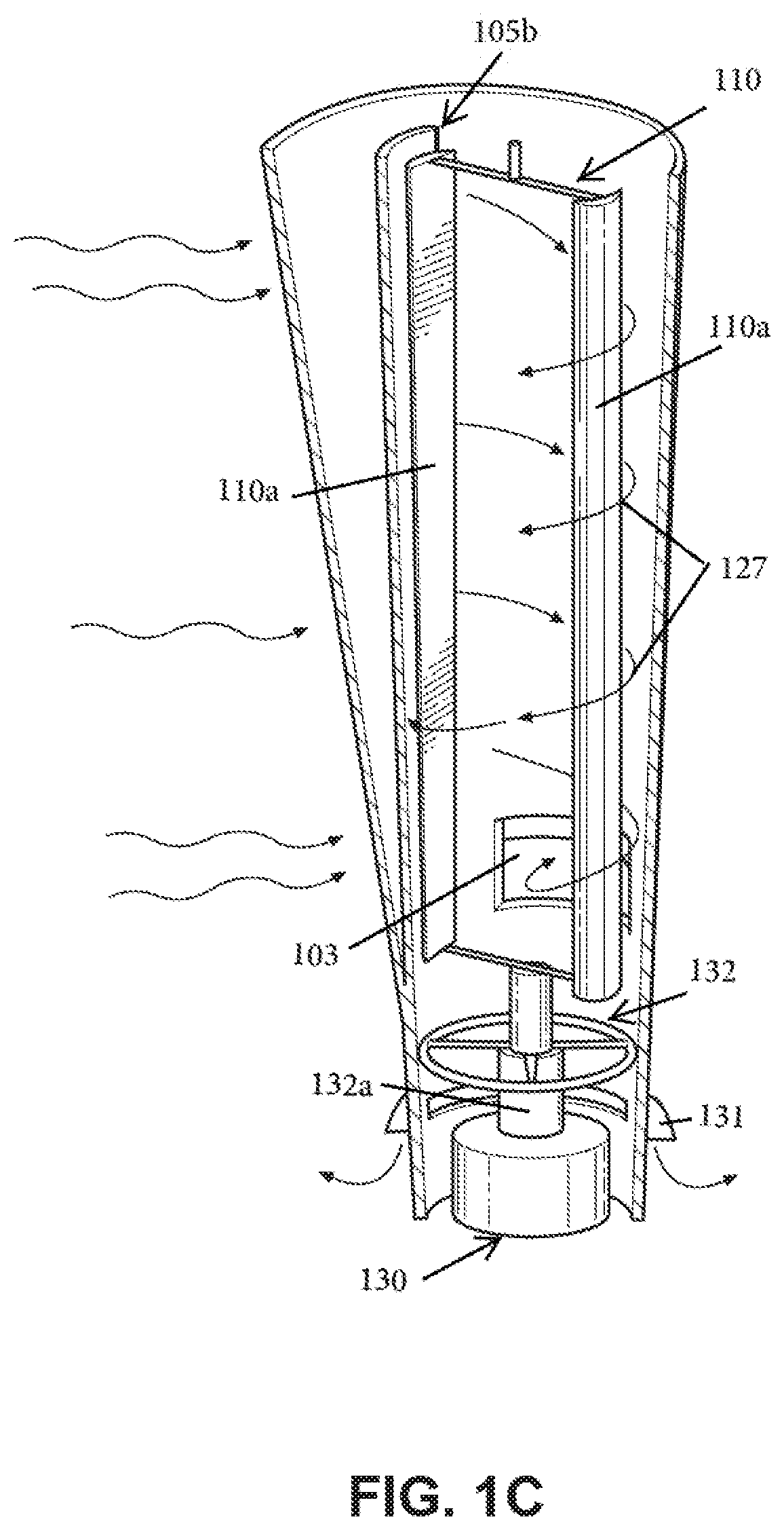 Venturi vortex and flow facilitating turbine