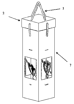 Wine box structure