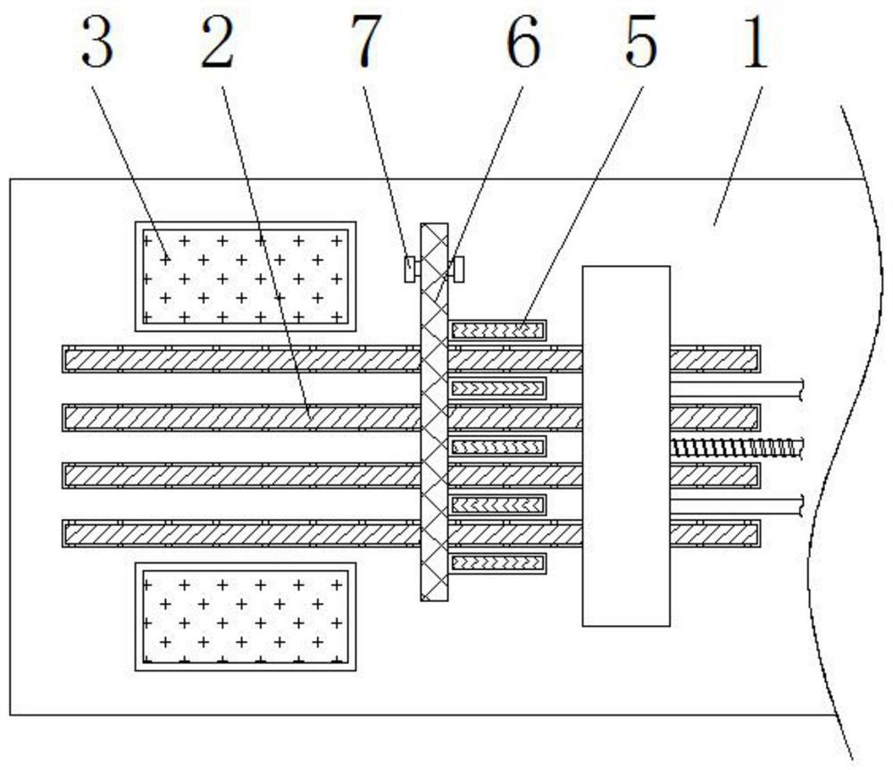 Packaging device with folding mechanism for garment processing