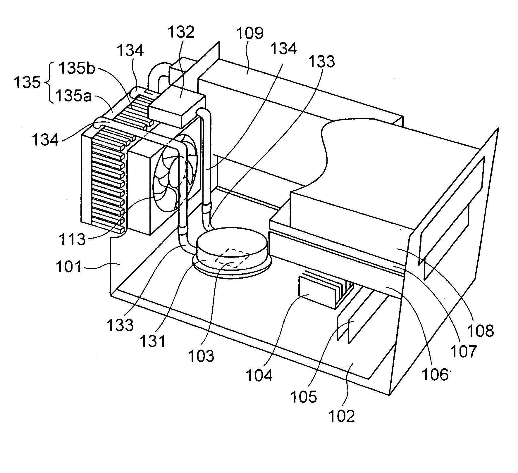 Liquid cooling jacket