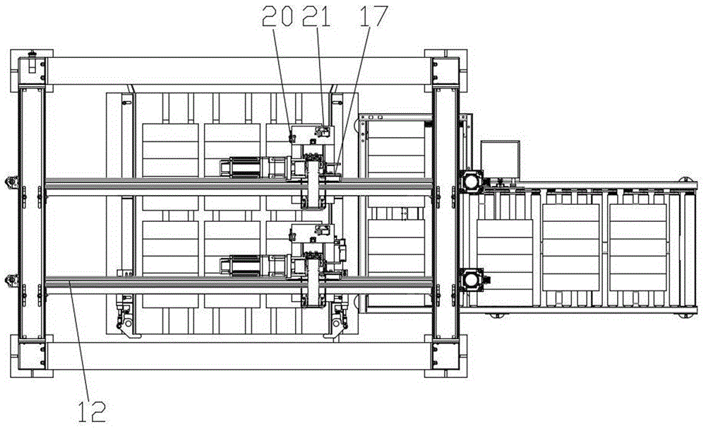 Stacking machine and stacking method