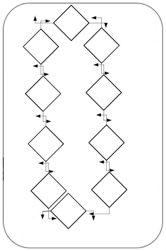 Application icon management method and device and electronic equipment