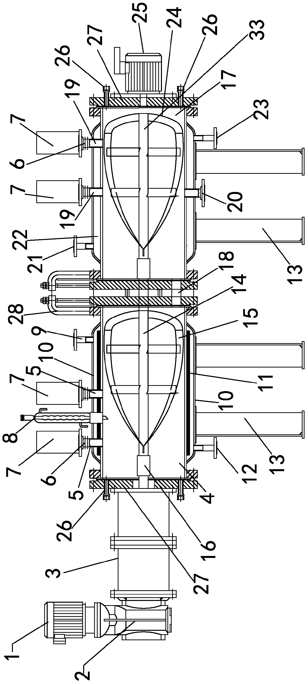 A kind of device and method for preparing water-based glass paint