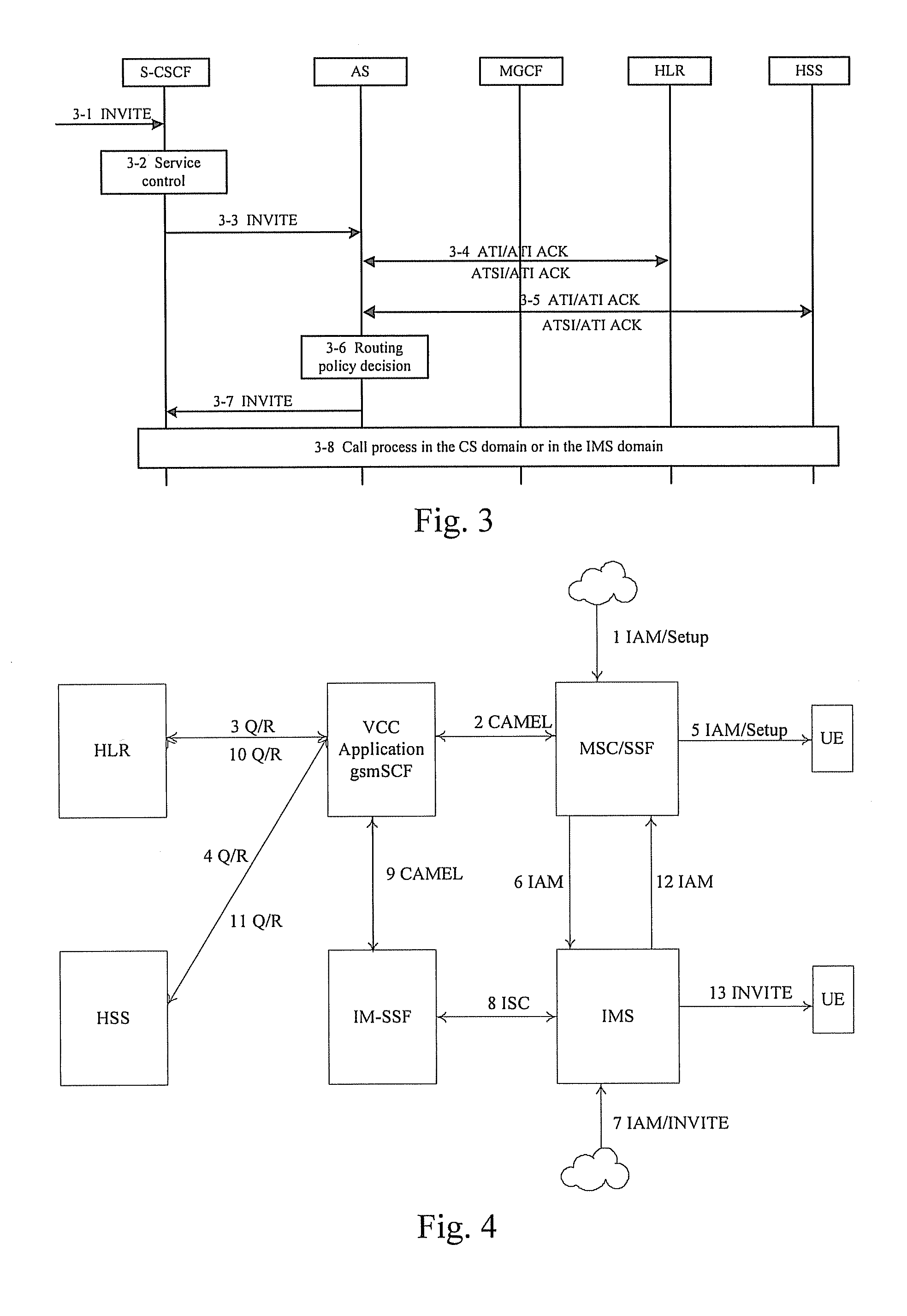 Method for voice service based on service trigger, and method and system for routing control of voice service based on service trigger