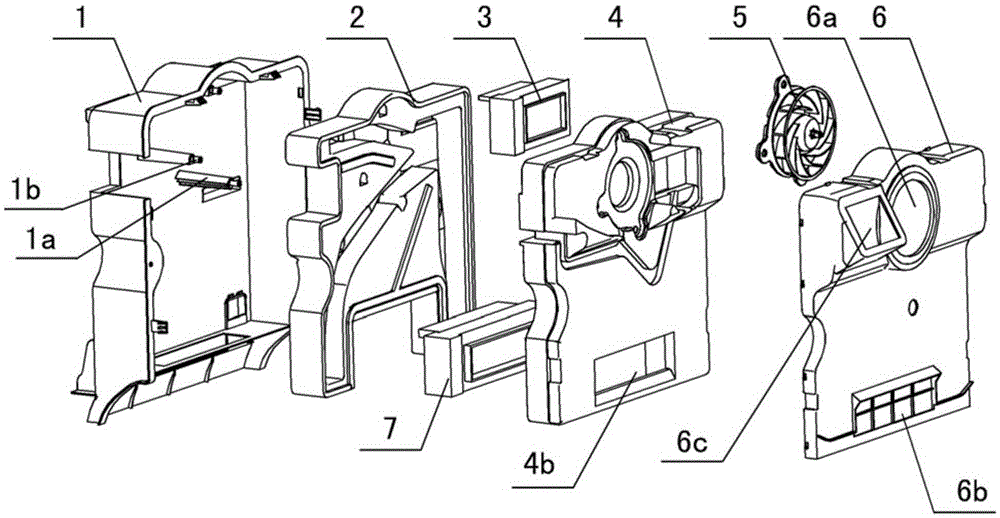 Air duct device of refrigerator and full-variable-temperature refrigerator