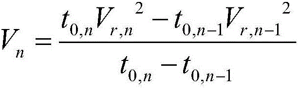 Improved seismic horizon velocity field calculation method applicable to prediction of formation pressure