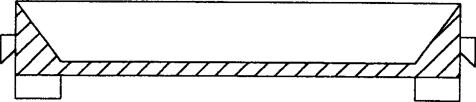 Waterproof sealing compound for asphalt road surface, production and applied constructing process