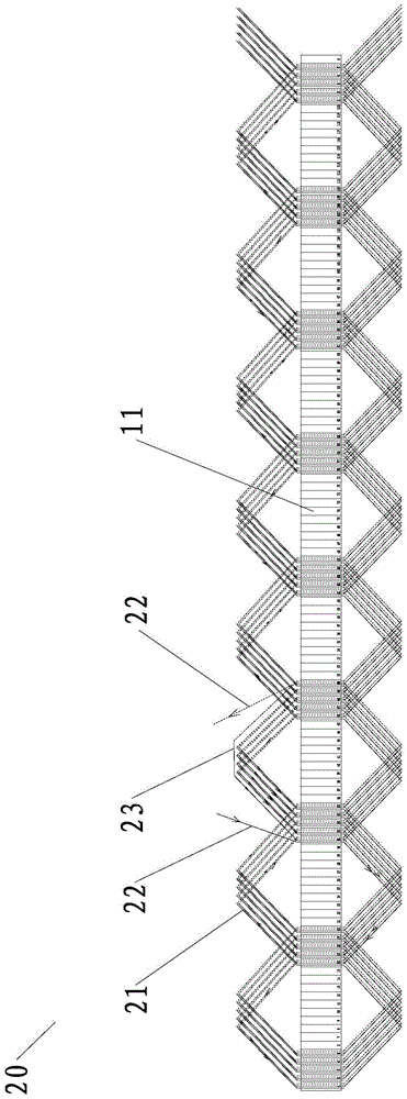 Motor stator and winding method thereof