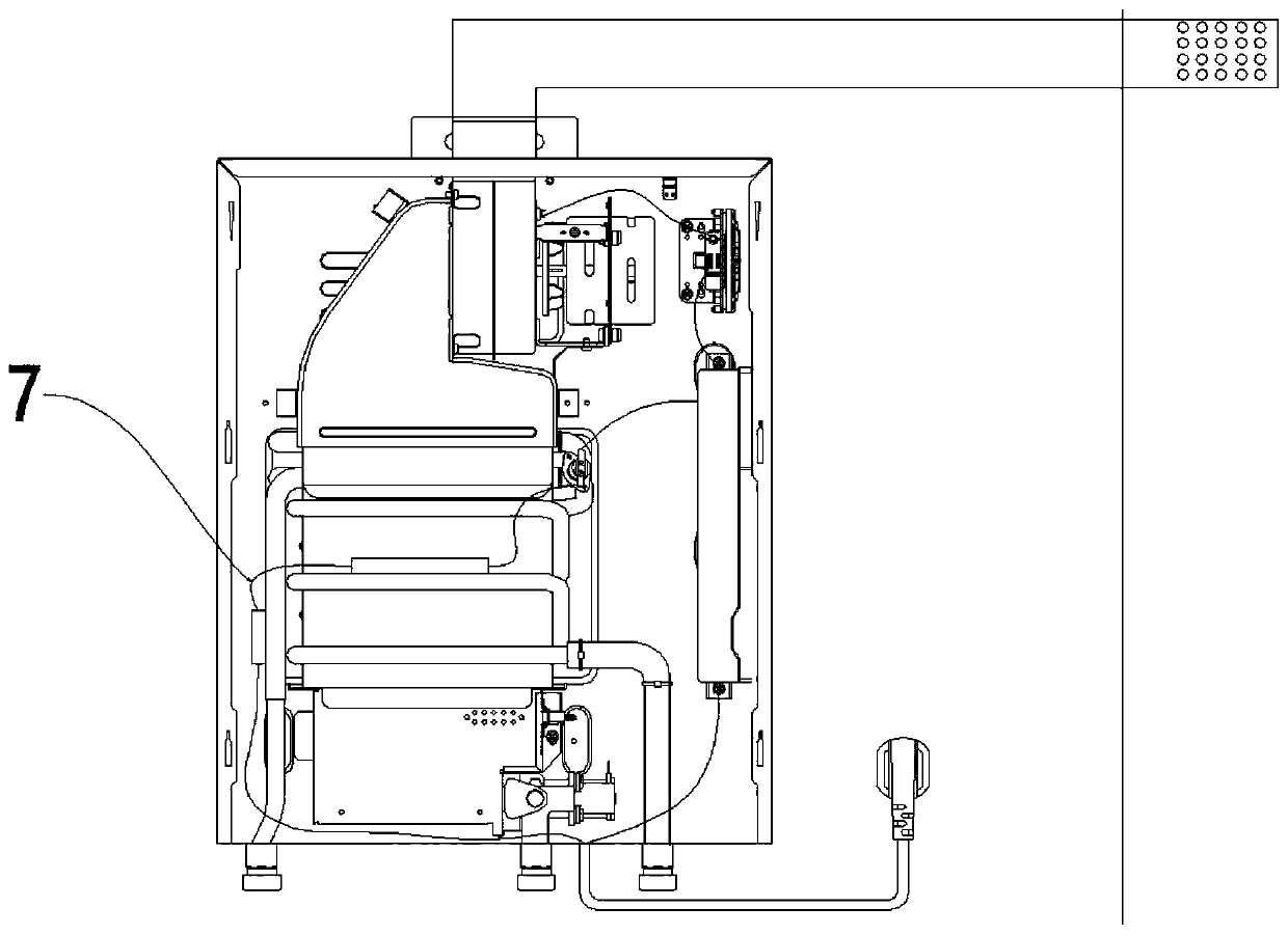 Anti-freezing gas water heater and control method thereof