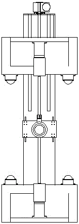 Industrial CT detection device and method based on 3D sphere detection platform