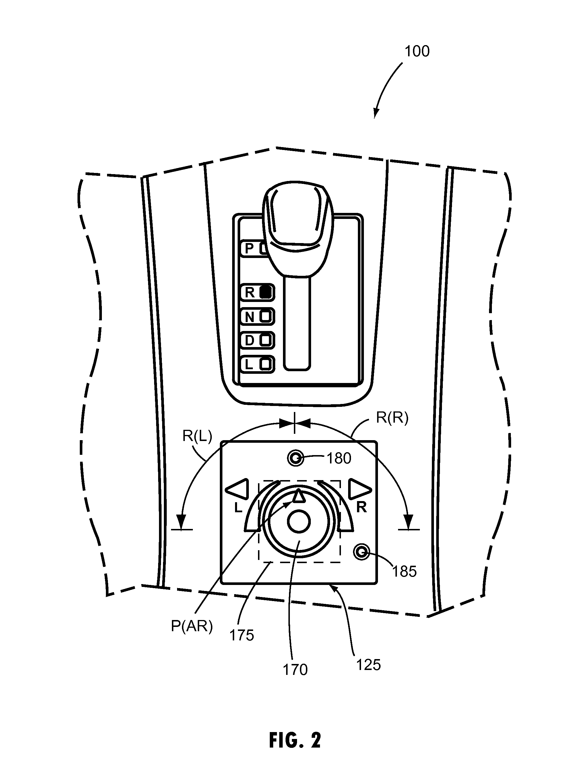 System and method for calculating a horizontal camera to target distance