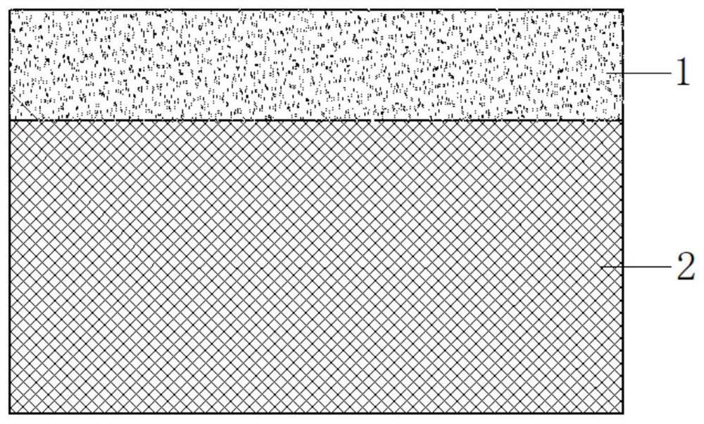 A kind of disperse proton conductive ceramic electrolyte film and preparation method thereof