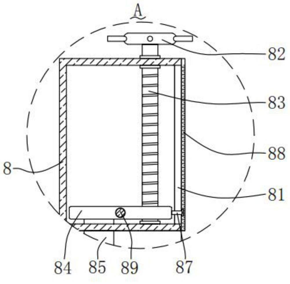 Clamp for USB flash disk shell production and operation method thereof