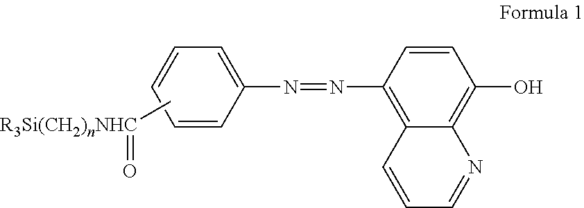 Ink-jet media porous coatings with chemically attached active ligands