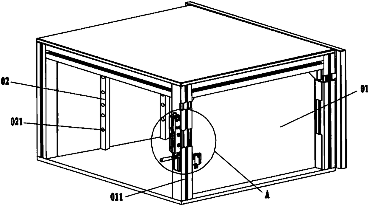 A medical storage cabinet with adjustable tray height