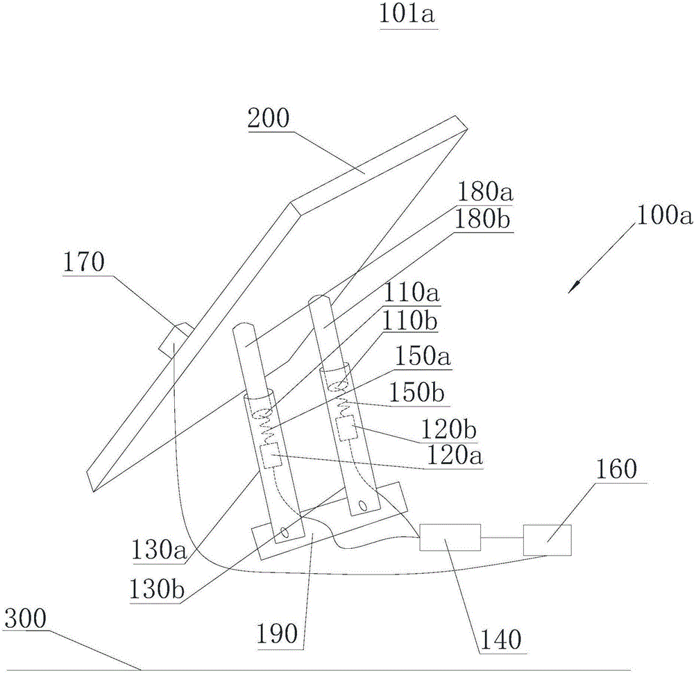 Photovoltaic panel adjustment apparatus and photovoltaic energy conversion apparatus