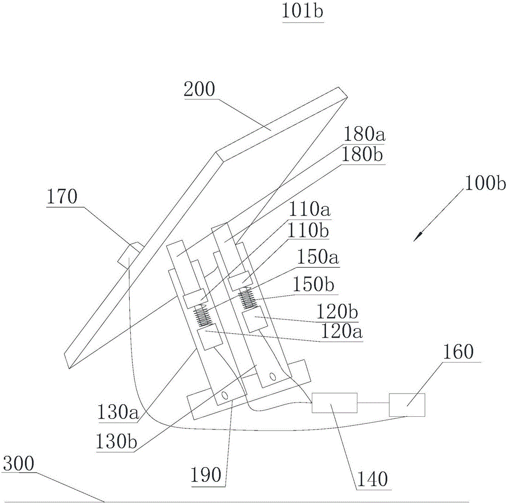 Photovoltaic panel adjustment apparatus and photovoltaic energy conversion apparatus