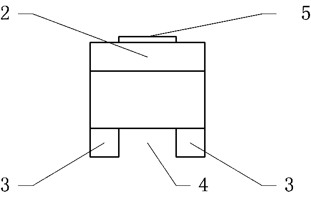 Thermal storage brick for forming vertical and multiple horizontal branch circuit stereoscopic air circuit system