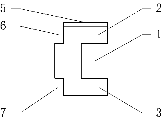 Thermal storage brick for forming vertical and multiple horizontal branch circuit stereoscopic air circuit system