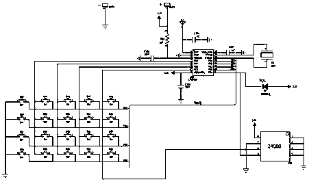 PWM remote controller used for controlling two-color output