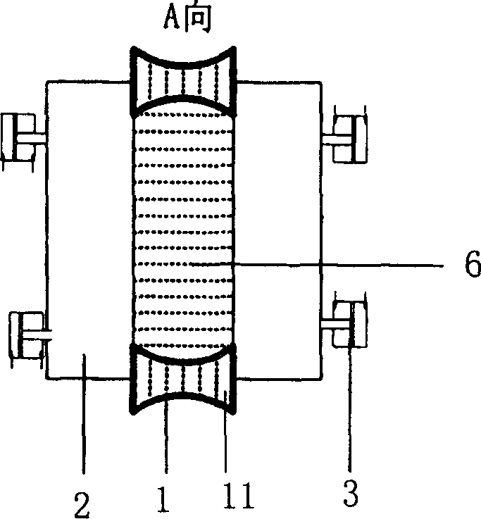 Blank drawing technology for crystallizer of conticaster and special crystallizer structure