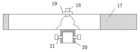 Sliding-type anesthesia puncture fixing device for clinical use in pain department