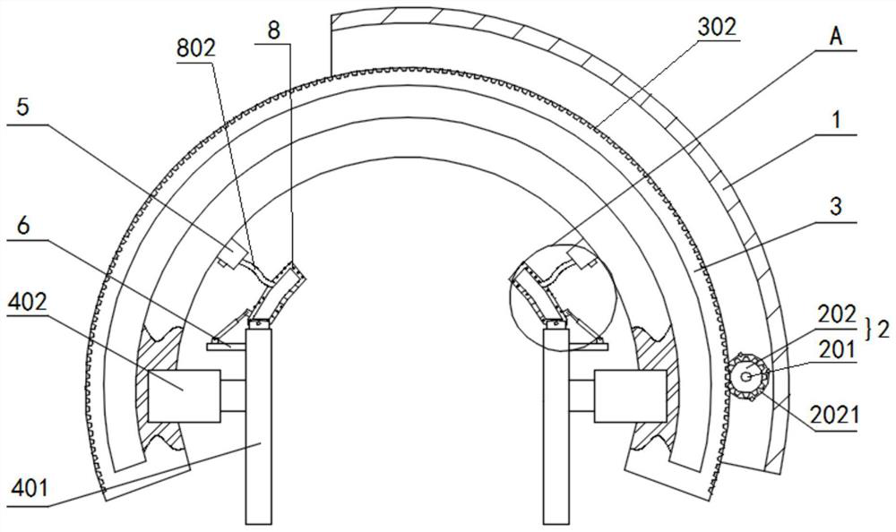 Grabbing mechanism and transfer device