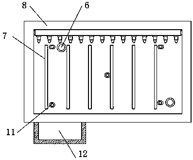 Wet power leakage testing device of photovoltaic module