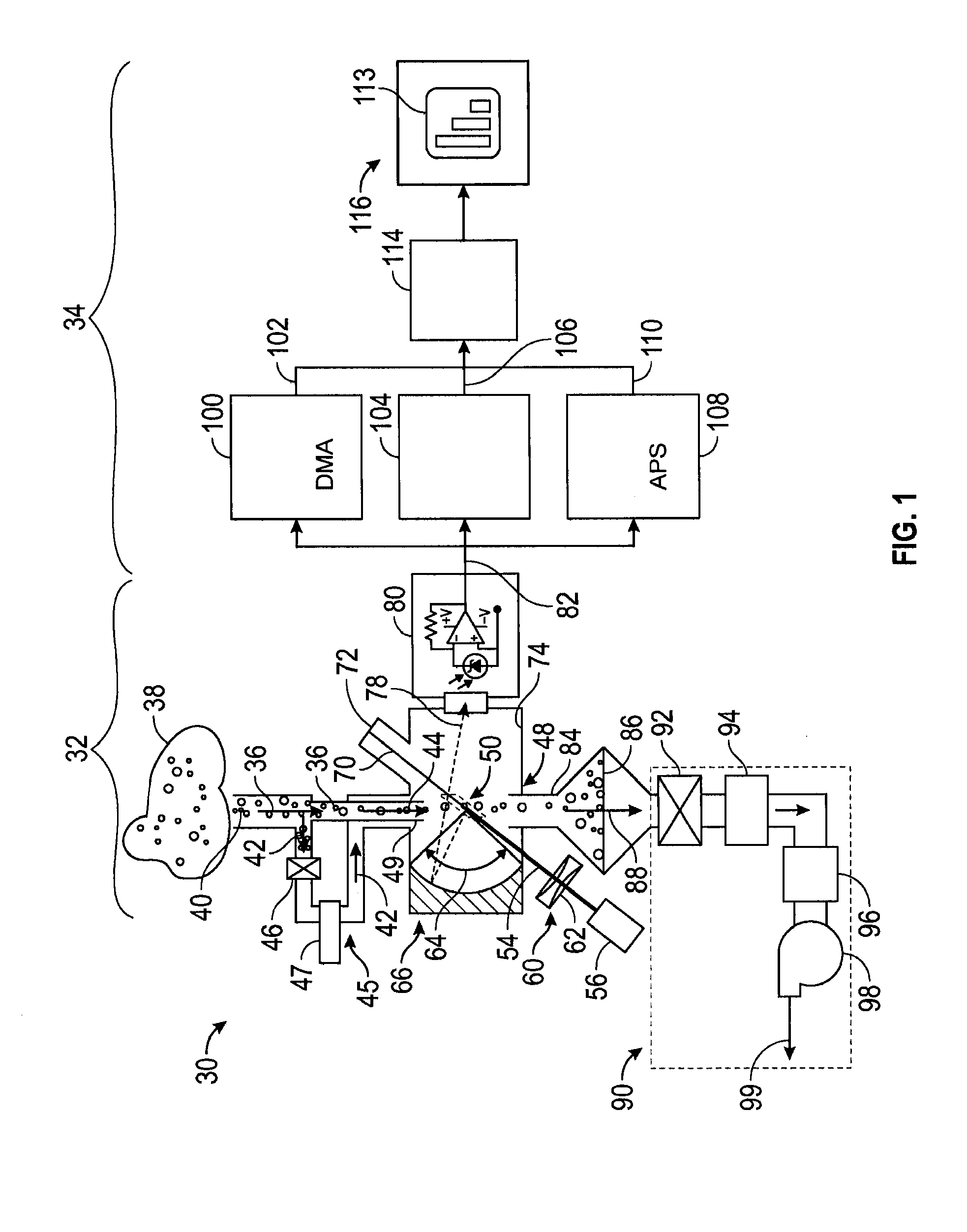 System and method for converting optical diameters of aerosol particles to mobility and aerodynamic diameters