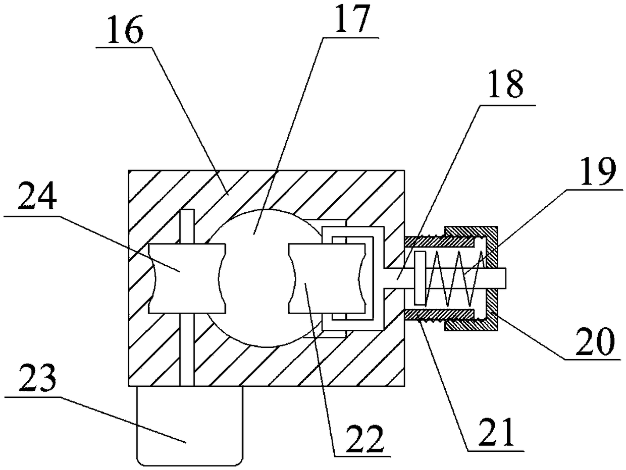 Melt electrostatic spinning device