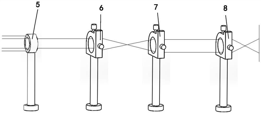 Ultrafast laser grinding wheel dressing device and method based on Bessel beams