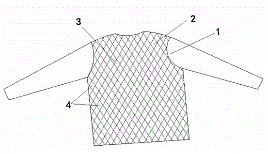 Anti-piercing and anti-gathering color-changeable surface fabric down jacket