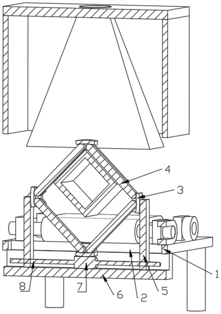 Damp carton drying device