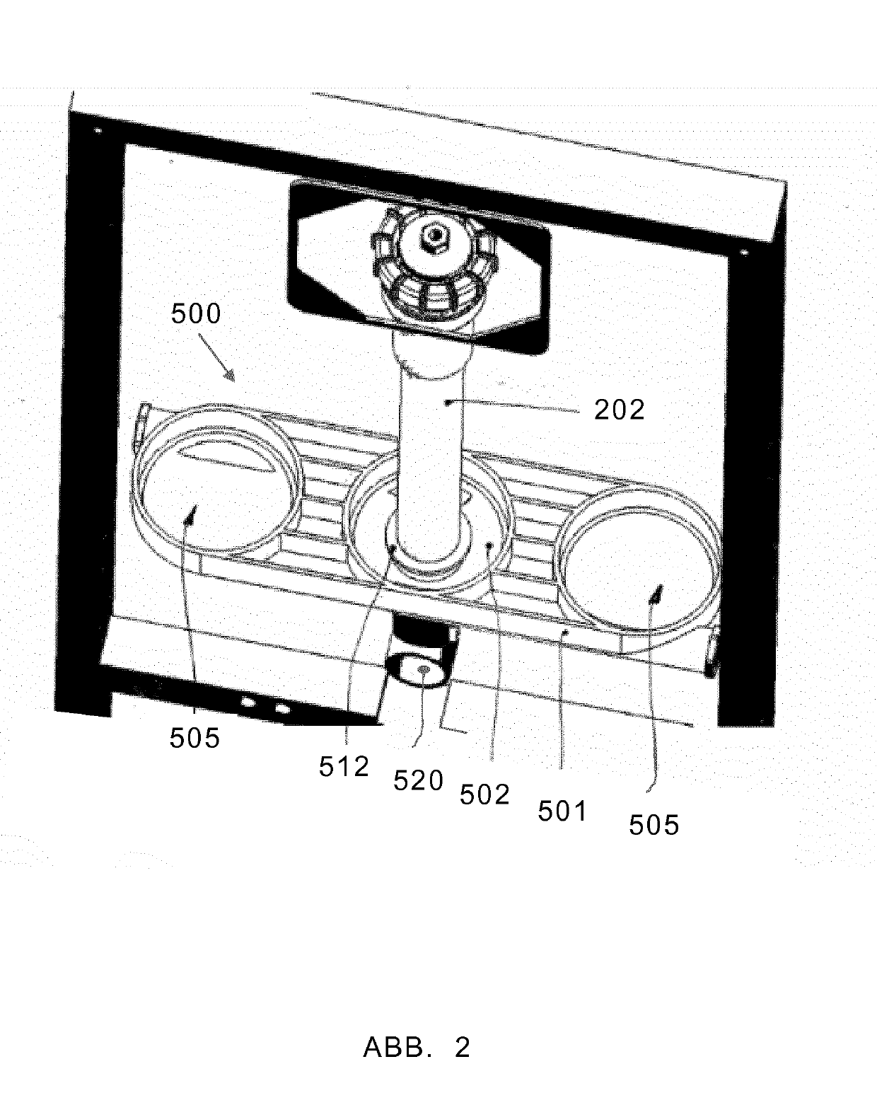 Pressure-flushing system for a toilet bowl