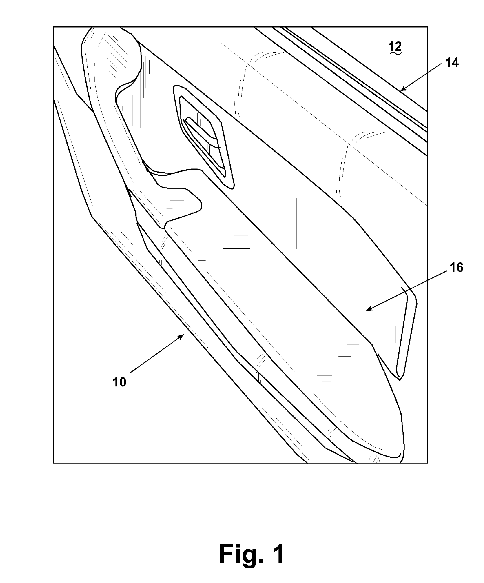 Armrest with side impact resistance feature