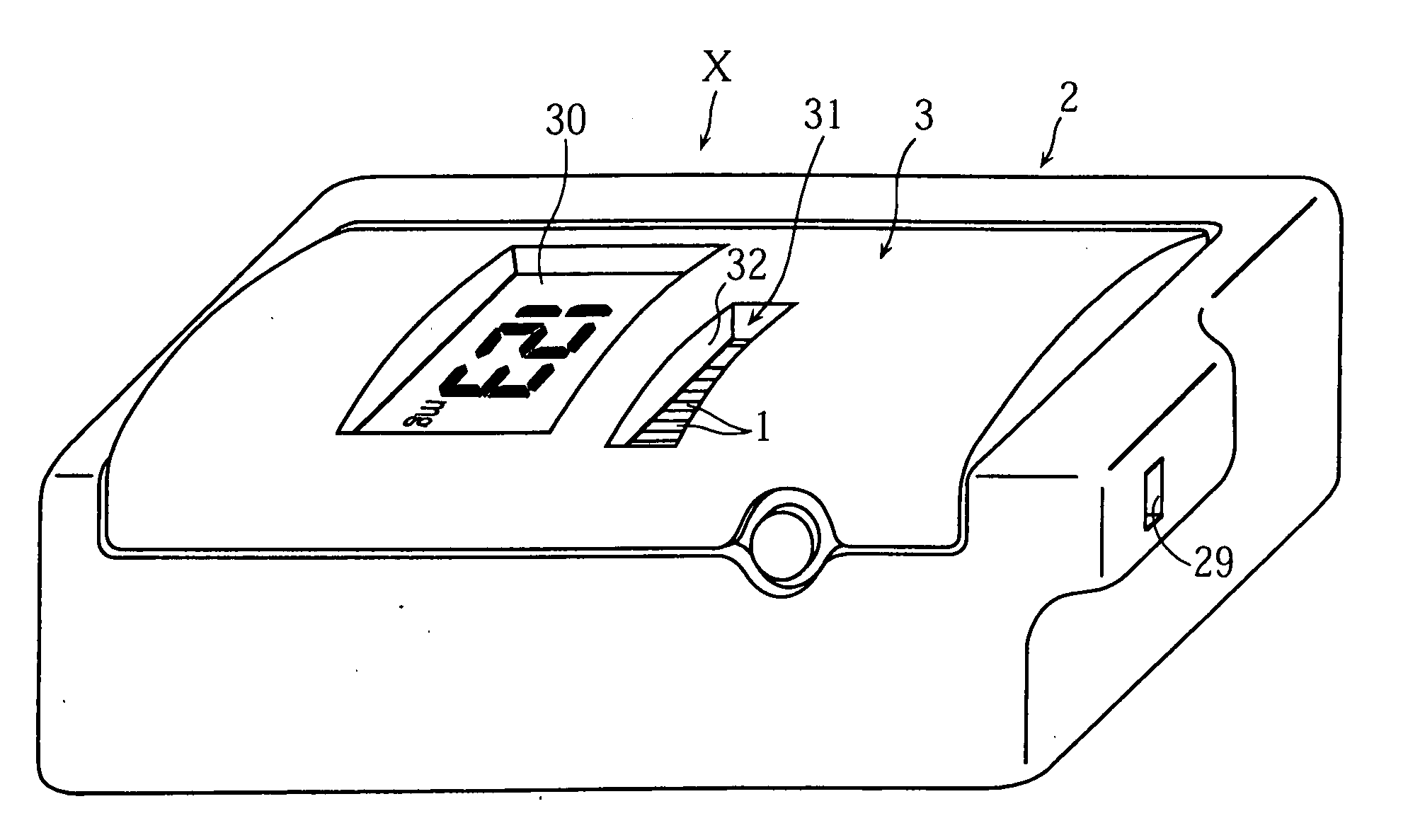 Analyzer, analyzer pack, cartridge provided with the packs, method of producing the pack, analyzing device, and mechanism for taking out object