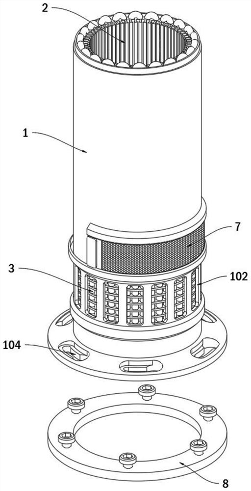 Charging pile heat dissipation structure and automobile charging pile