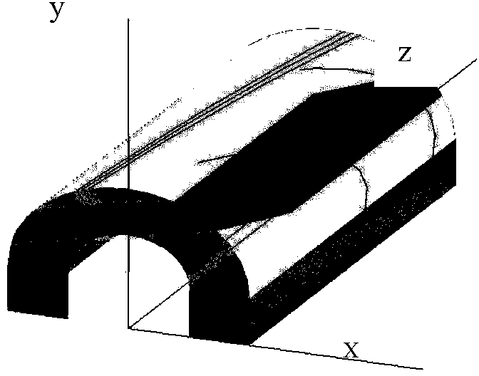 Method for determining jointed rock mass roadway axis strike