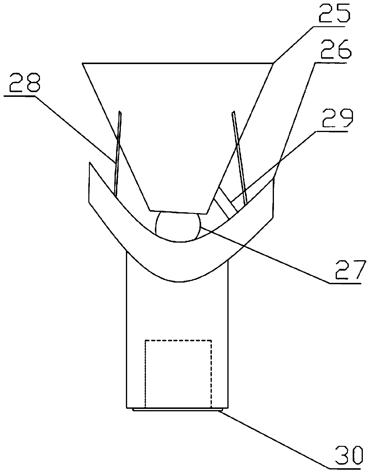 Wind power generator hub robot assembling platform and assembling method thereof