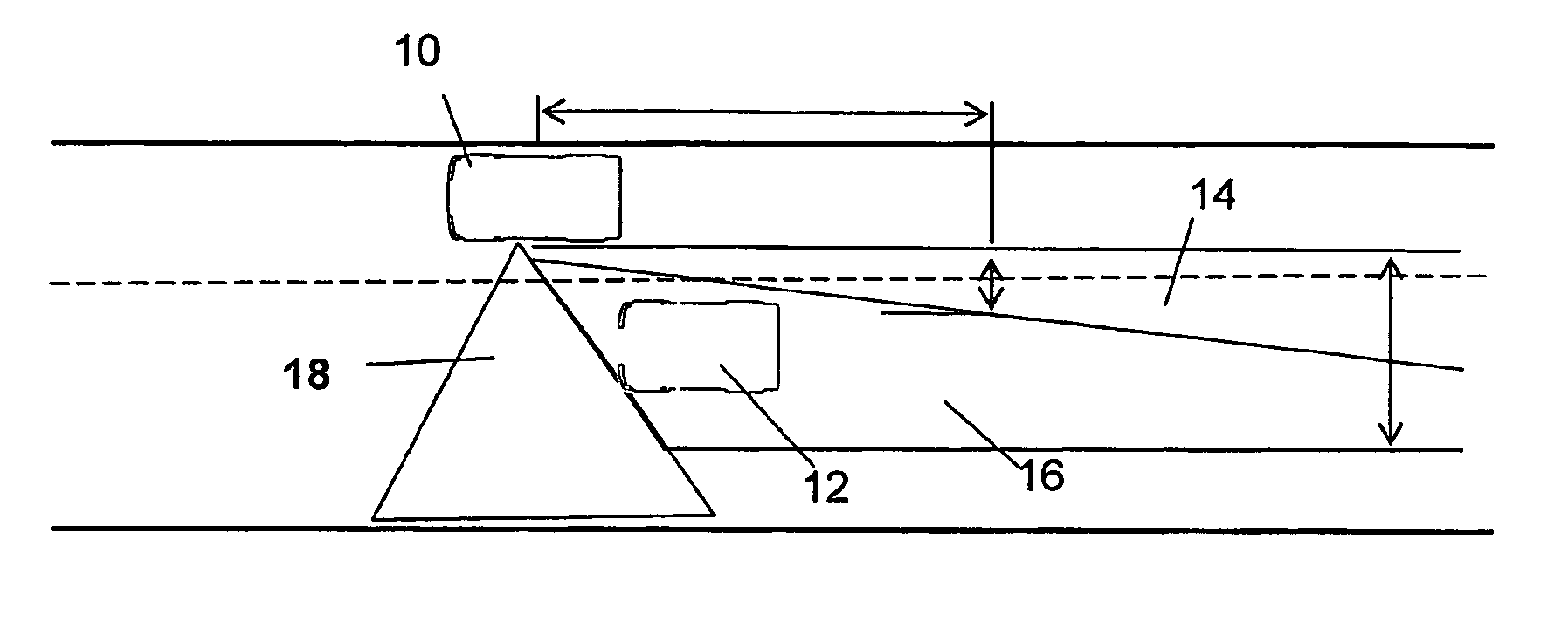 Vehicle collision detector