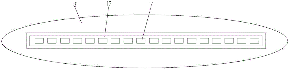 Machine head device used for forming and sintering exterior wall decorative hanging plate of extruder